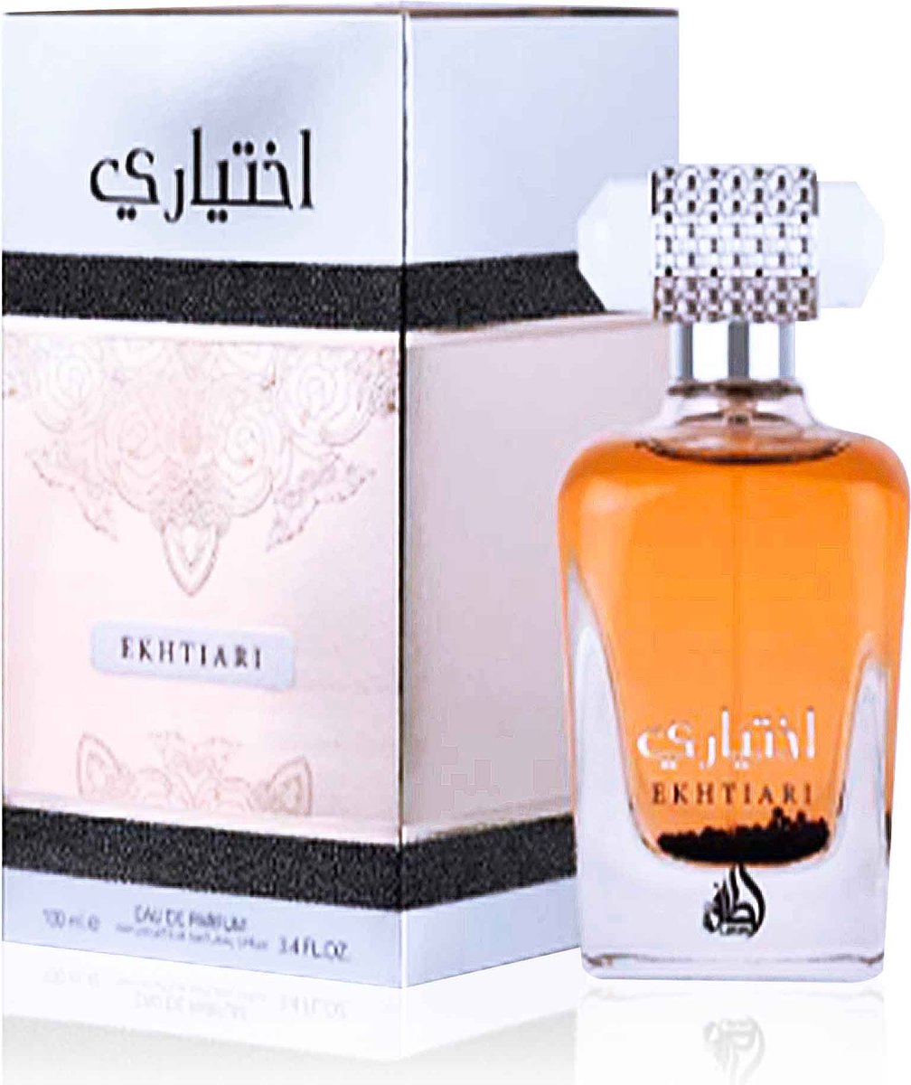 Lattafa Ekhtiari Eau de Parfum 100 ml – Unisex Duft – Orientalisch & Elegant – Langanhaltendes Parfum für Männer & Frauen