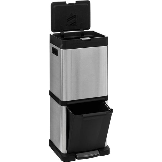 5Five Afvalemmer gerecycleerd met 20+14L - 2 Verwijderbare emmers