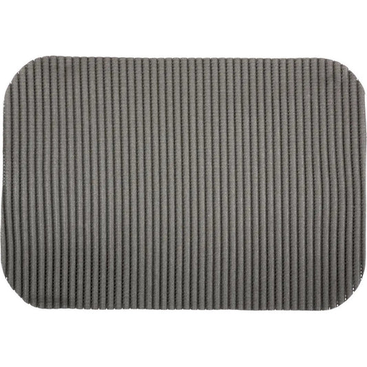 5Five Afwas afdruipmat/droogmat keuken - anti-slip- foam - grijs - 32 x 45 cm - opvouwbaar