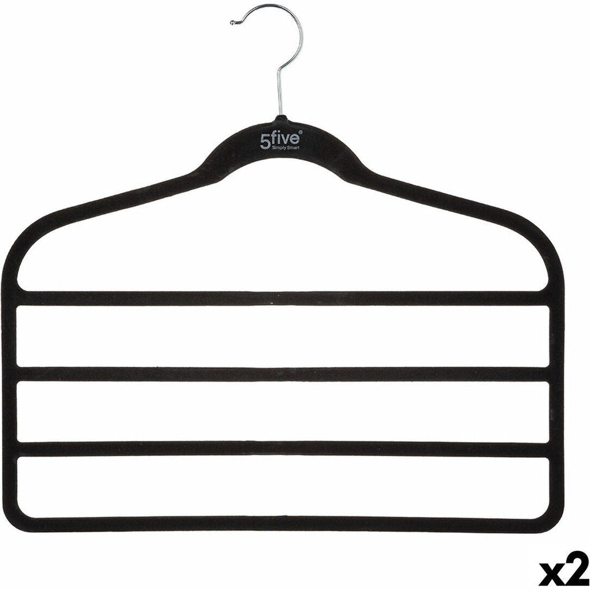 5Five Broekhanger velvet 2 stuks