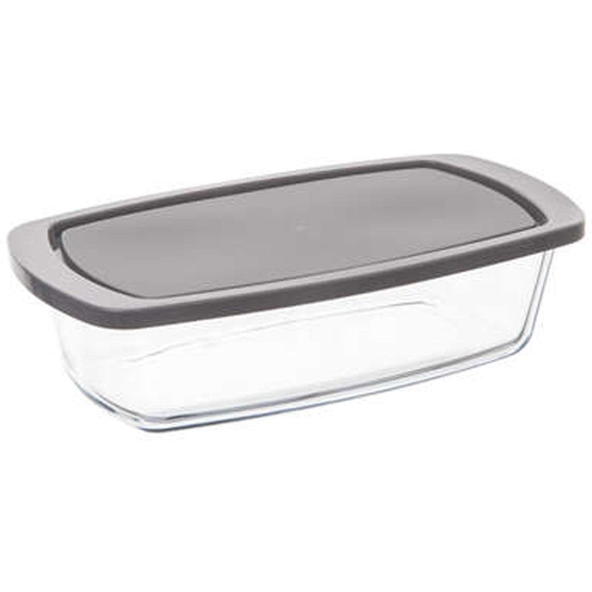 5Five Ovenschaal met deksel - borosilicaat glas - rechthoek - 1.8 Liter - 27 x 14 x 7,3 cm