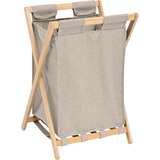 5Five Tidybox Opvouwbare Wasmand 50L - 46x36x68cm - Grijs