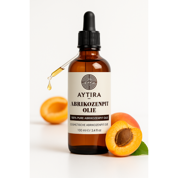 AYTIRA Abrikozenpitolie 100 ml – 100% puur & natuurlijk | Voor gezicht, huid & babypflege - MODESTNOVA