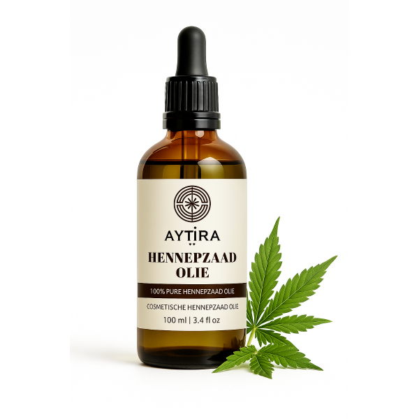 AYTIRA Hennepzaadolie 100 ml – 100% puur & natuurlijk | Voor huid, haar & gezicht - MODESTNOVA
