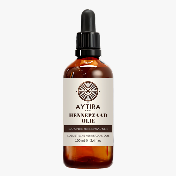 AYTIRA Hennepzaadolie 100 ml – 100% puur & natuurlijk | Voor huid, haar & gezicht - MODESTNOVA