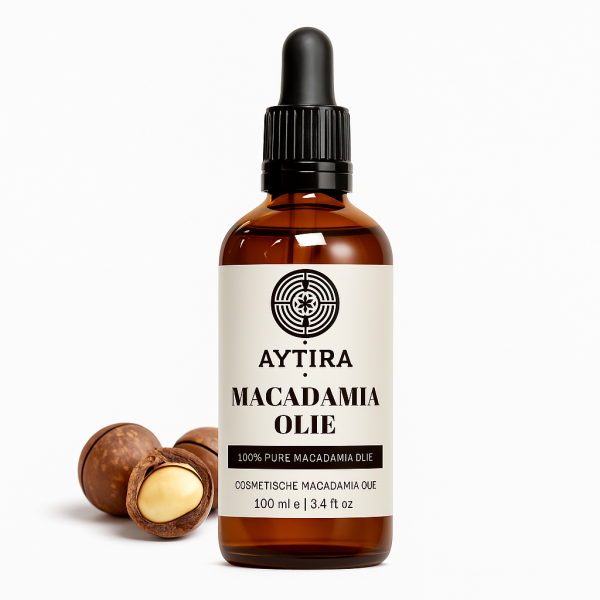 AYTIRA Macadamia Olie 100 ml – 100% puur cosmetisch olie | Voor huid, haar & massage - MODESTNOVA