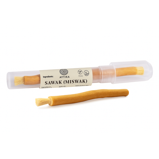 AYTIRA Siwak Stokjes – 100% natuurlijke tandenborstel | Traditionele miswak tandreiniging zonder tandpasta - MODESTNOVA