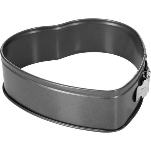 Afneembare Bakvorm - Hartvorm - 24 x 23 cm - Metaal