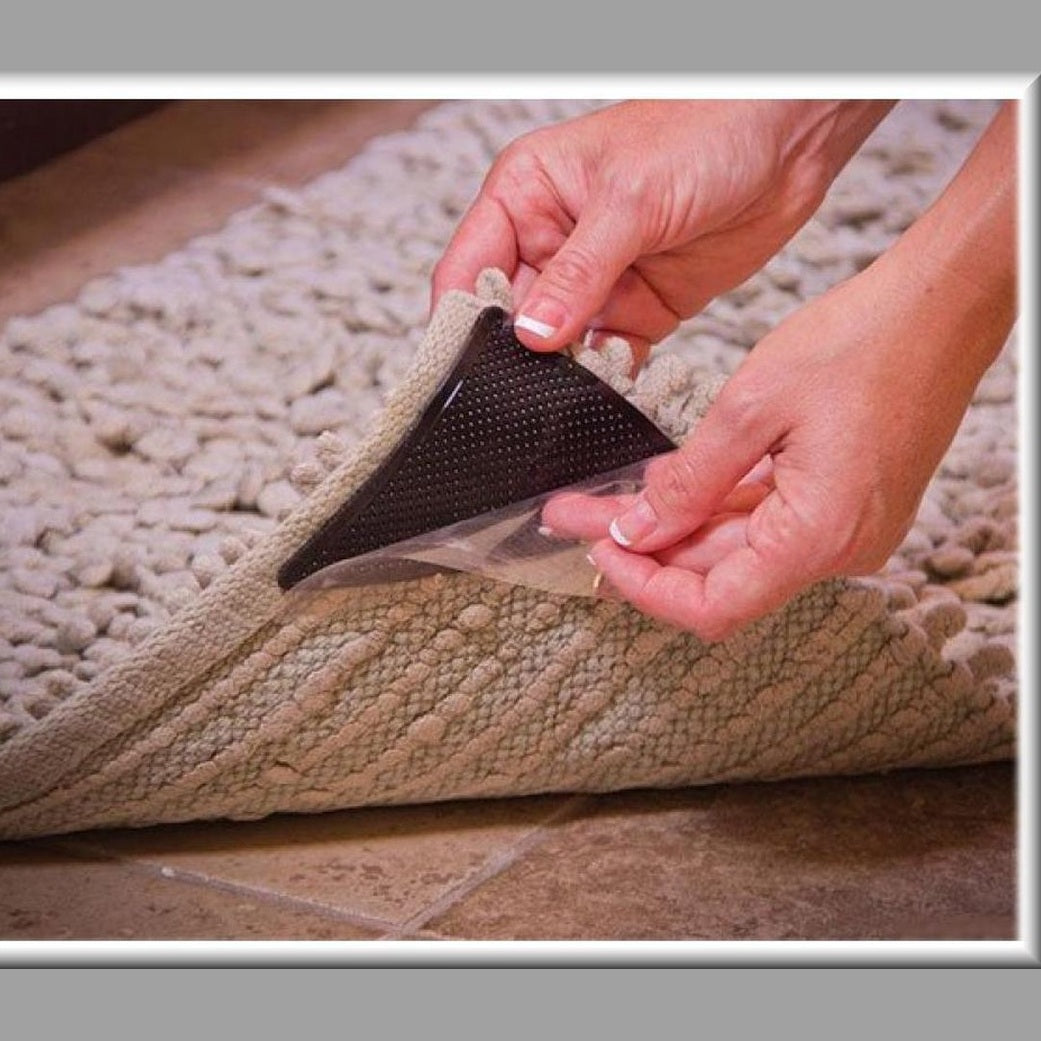 Antislipkussentjes onder het tapijt, deurmatten set van 8