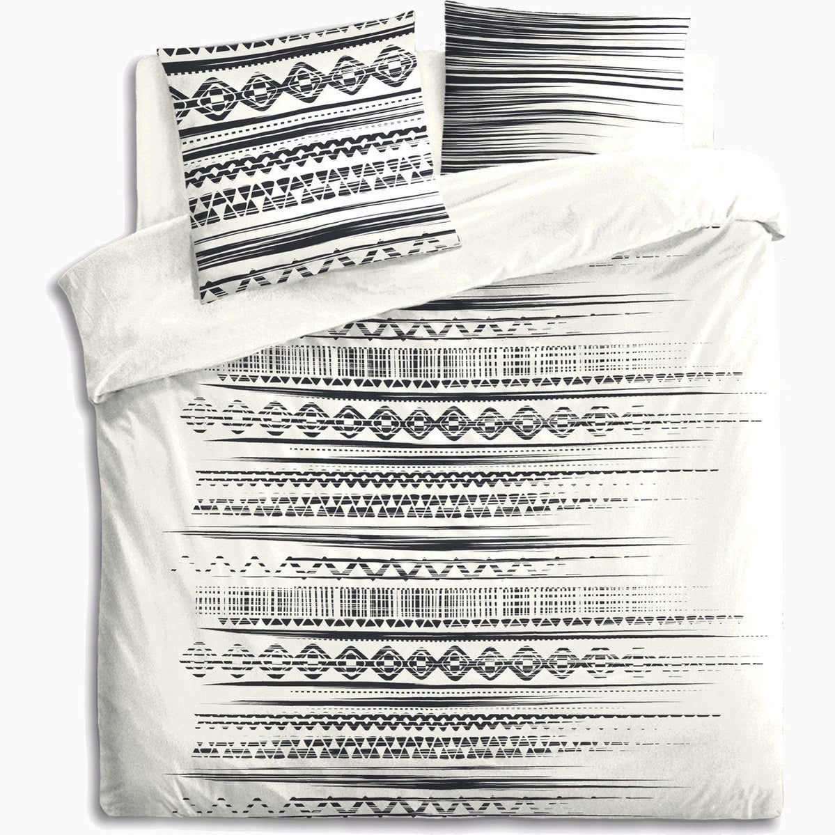 Atmosphera Dekbeddenset 3-delige beddenset 220x240cm - Dekbedovertrek set met 2 kussenslopen - Etnik