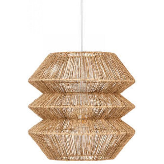 Atmosphera Hanglamp Jute Ø38xH30cm - Bruin