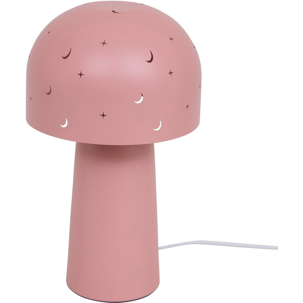 Atmosphera Kids Starry Mushroom Tafellamp - Ø16xH27cm - Roze - MODESTNOVA