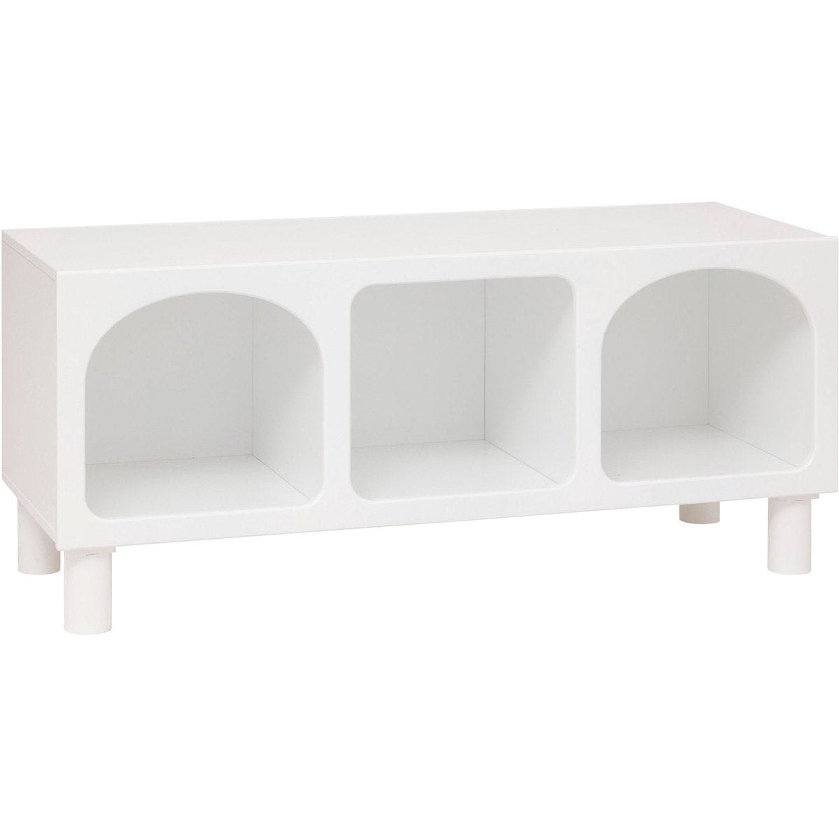 Atmosphera Kids Tara Opbergmeubel - 90x32x40cm - Kinderkamer - Wit