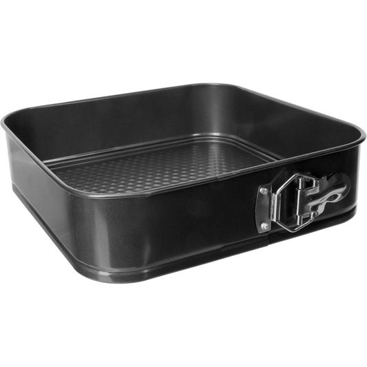 Atmosphera Springvorm metaal vierkant 26x26x7cm - metaal - bakvorm - handig in gebruik en makkelijk afwasbaar