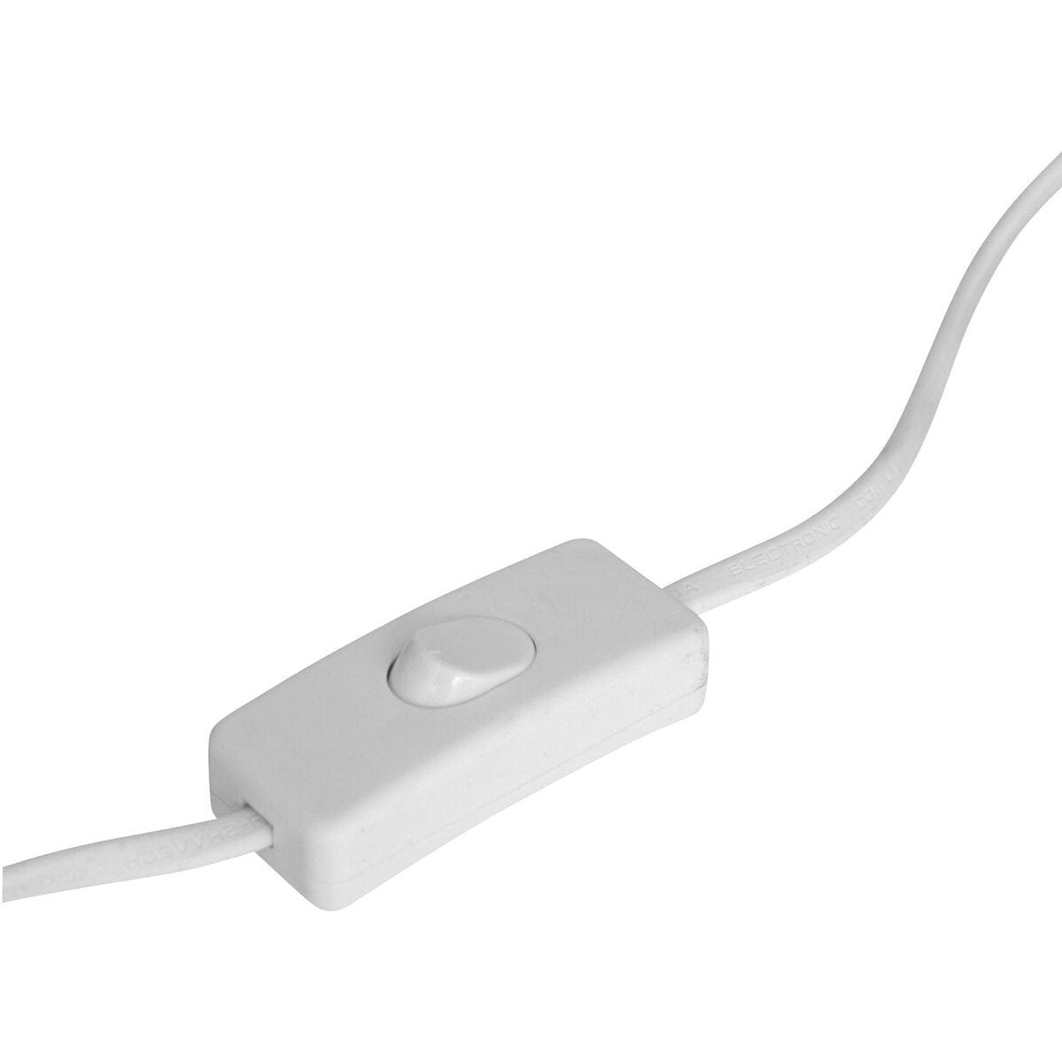 Atmosphera Tylia Tafellamp - Ø13xH26cm - Beige/Wit