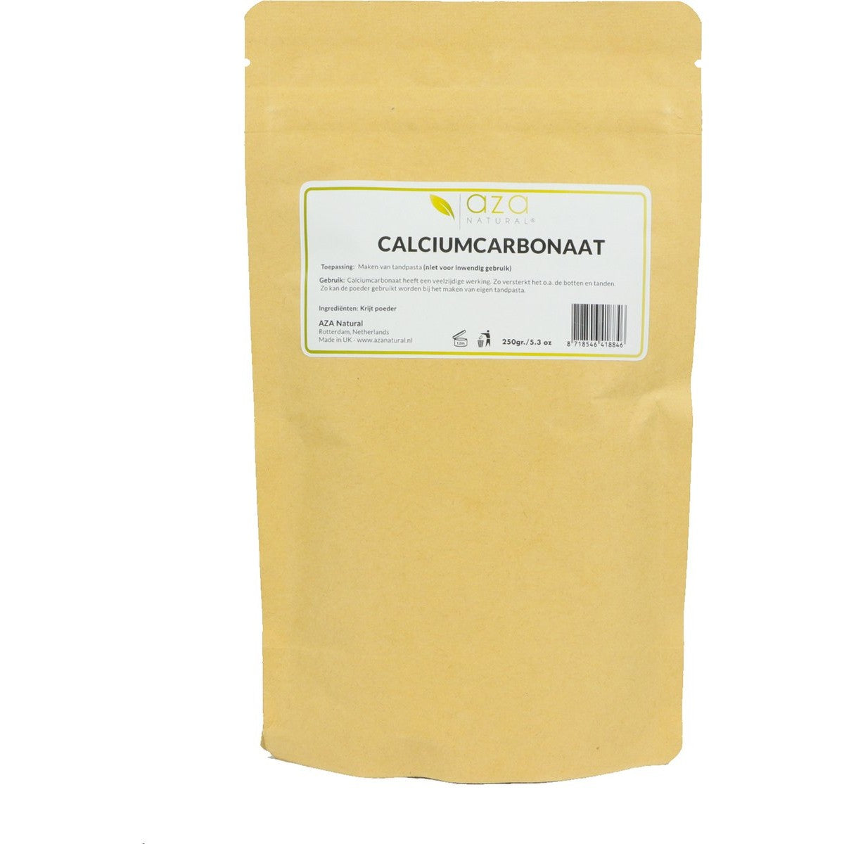 Aza Natural - Calciumcarbonaat - 250gram