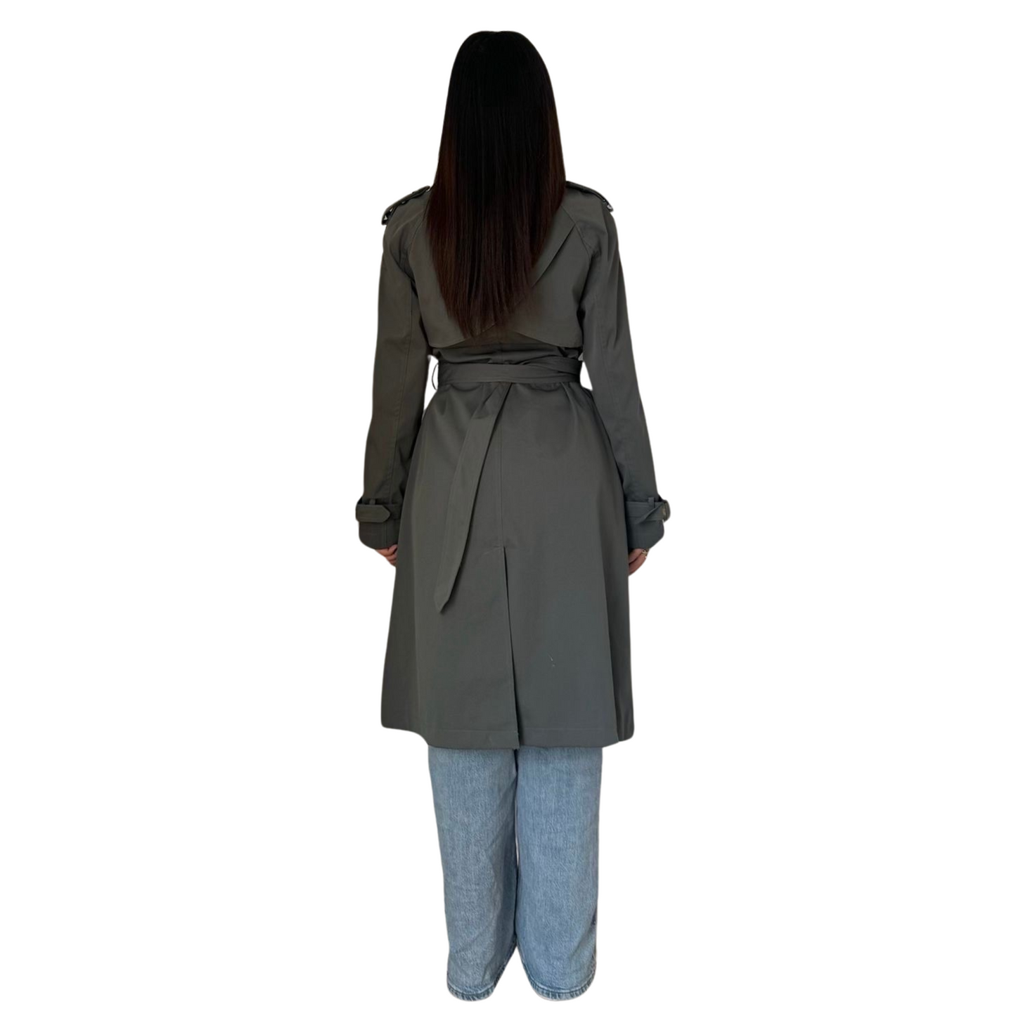 Classic Trenchcoat - Grijs - MODESTNOVA