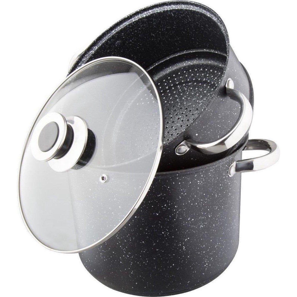 Couscouspan - Couscoussier 8 Liter roestvrij staal