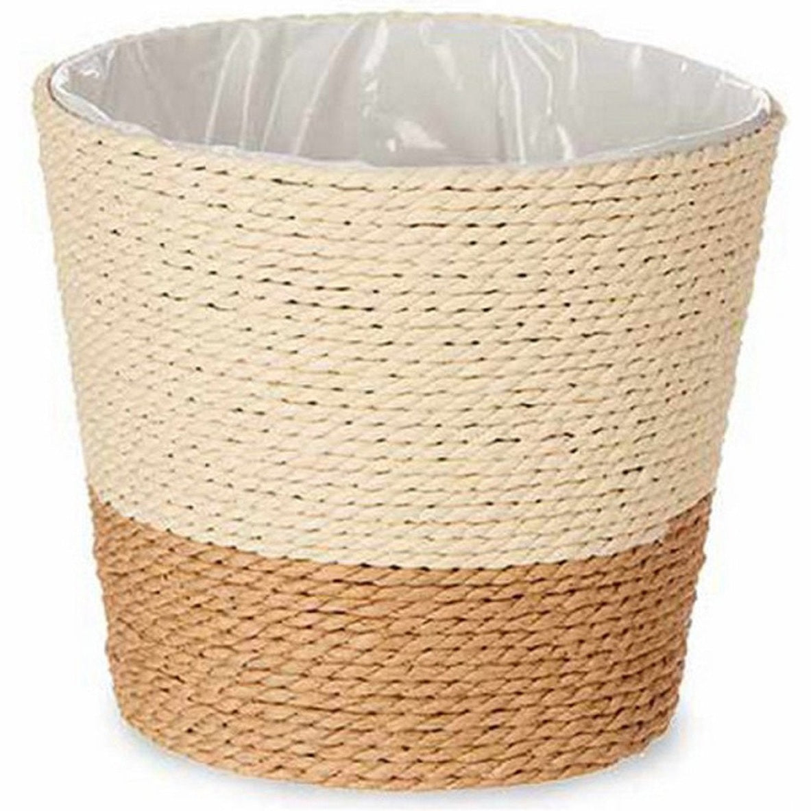 Grondlegger Natuurlijk Bruin Touw Plastic (15 x 14 x 15 cm)