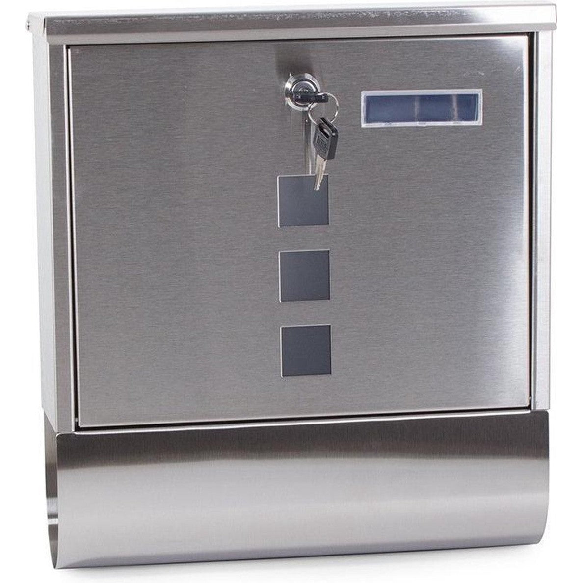 HIGHWALL Brievenbus stalen buis - Kranten - Roestvrij staal