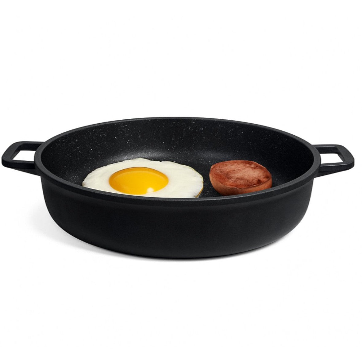 Hakal "Egg To Go" Pan - Ø 20 cm - Keramische Antiaanbaklaag - Geschikt voor alle warmtebronnen incl Inductie - PFOA Vrij -