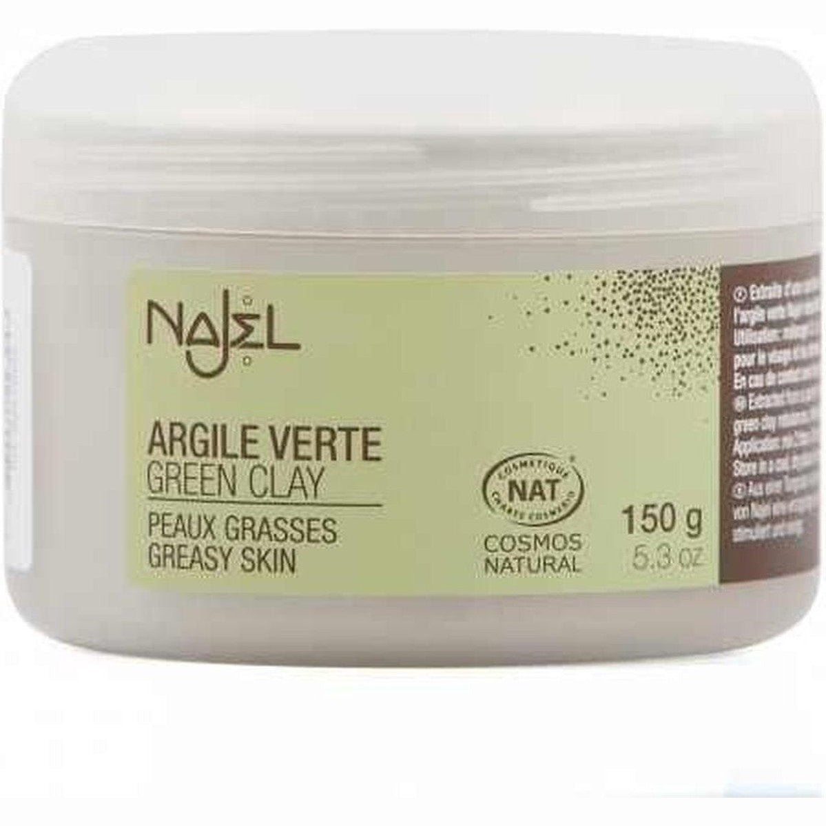 Huidverzorging Groene kleipoeder voor gezichtsmasker - 150 g