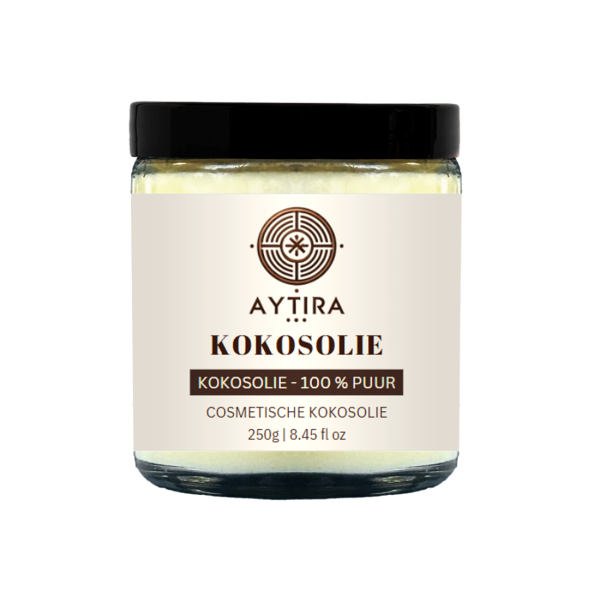 Aytira Kokosöl 250 g – 100 % reines kosmetisches Kokosöl – Für Haut, Haar & Massagepflege