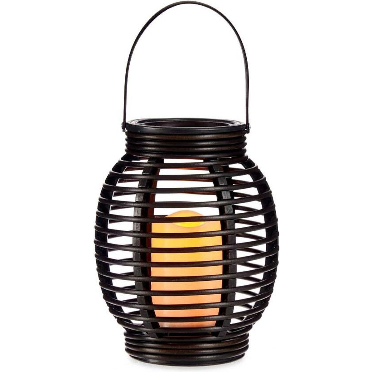 Ibergarden Lantaarn 20 Cm Staal Zwart