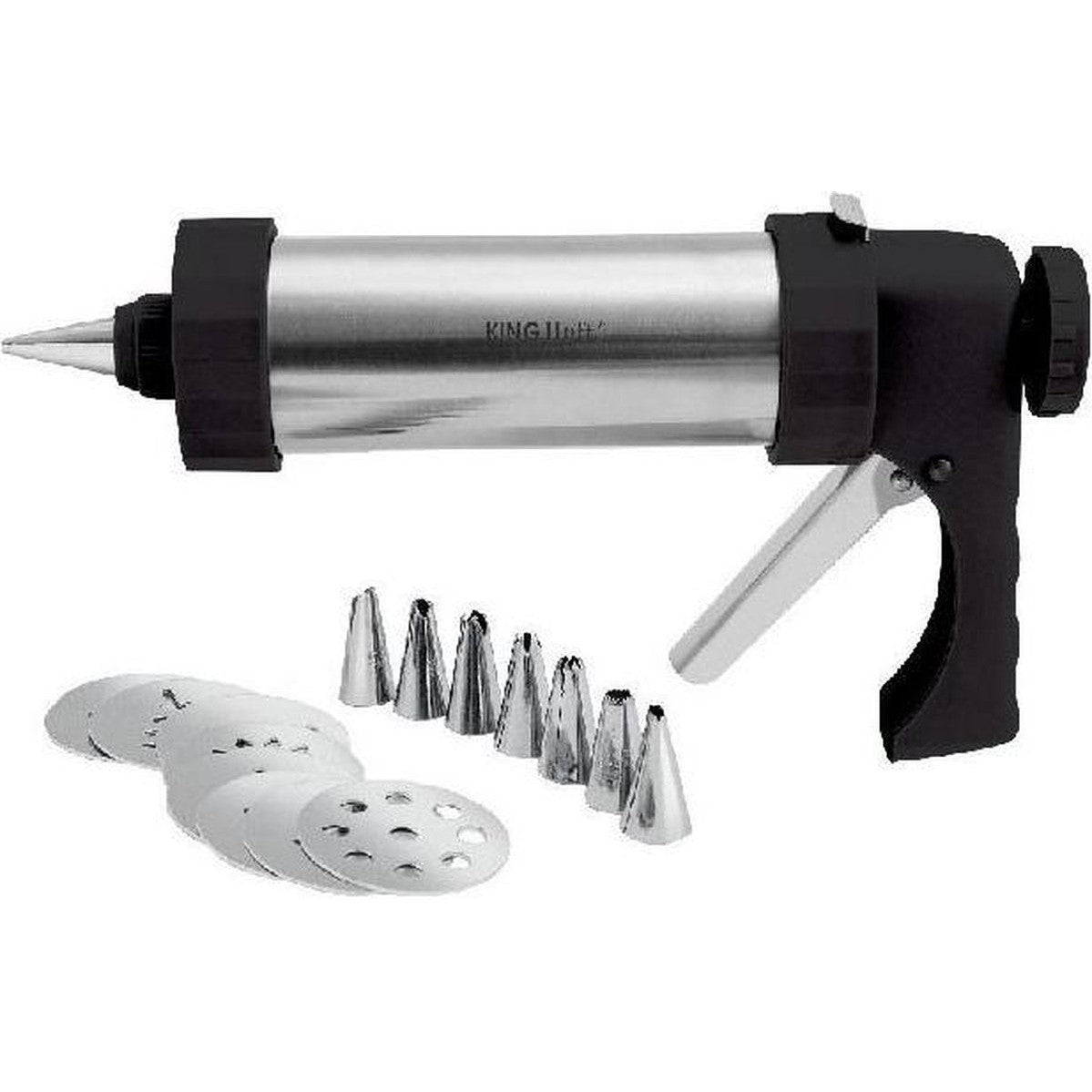 Kinghoff 1363 - Biscuit spuit - Staal