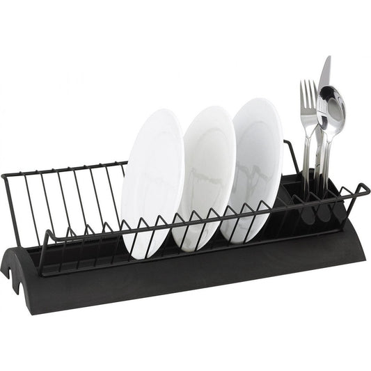 Kinghoff 1499 - afdruiprek - staal - kunststof - zwart