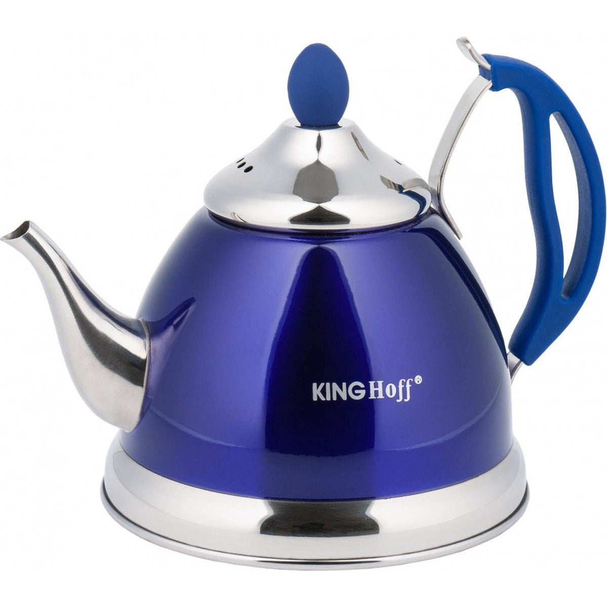 Kinghoff 3762 - Theepot / Theekan met zeef - Blauw