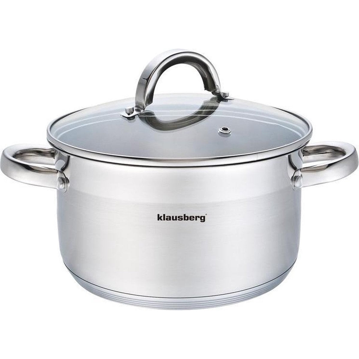 Klausberg 7124 - kookpan met deksel - 3L - Ø20 cm