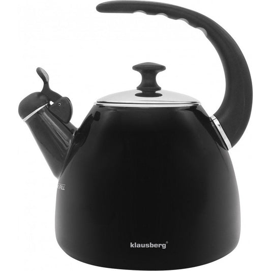 Klausberg 7403 fluitketel - 2,8L - rvs - alle warmtebronnen