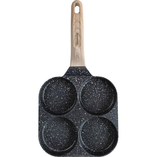 Klausberg 7821 - Pan voor Eieren - burgers - pannenkoeken - zwart - Anti-aanbakpan