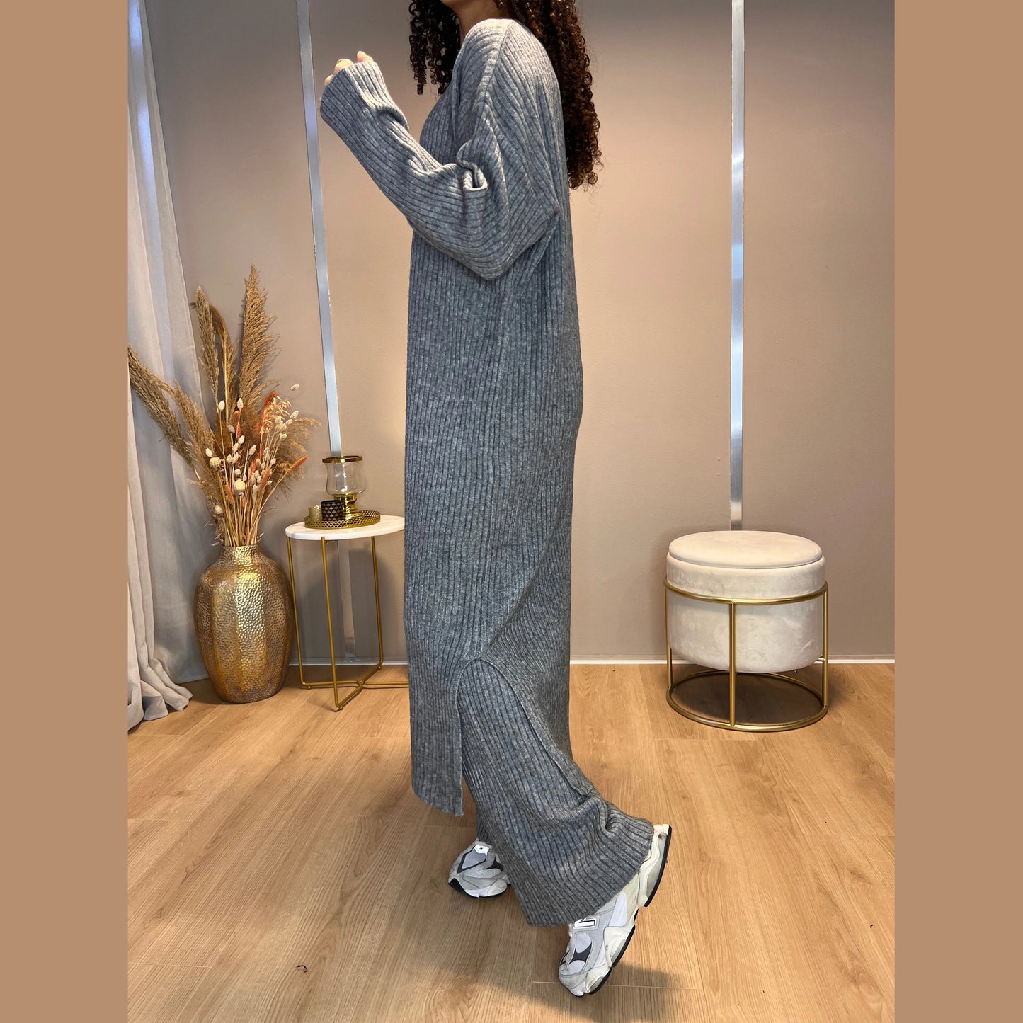 Lisa Twinset - Antraciet - MODESTNOVA