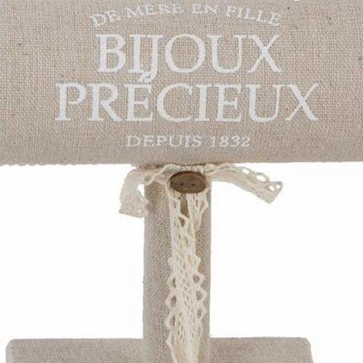 Luxe Stoffen sieraden standaard / display - 5 cm diameter - Horloges en armbanden sieraden houder