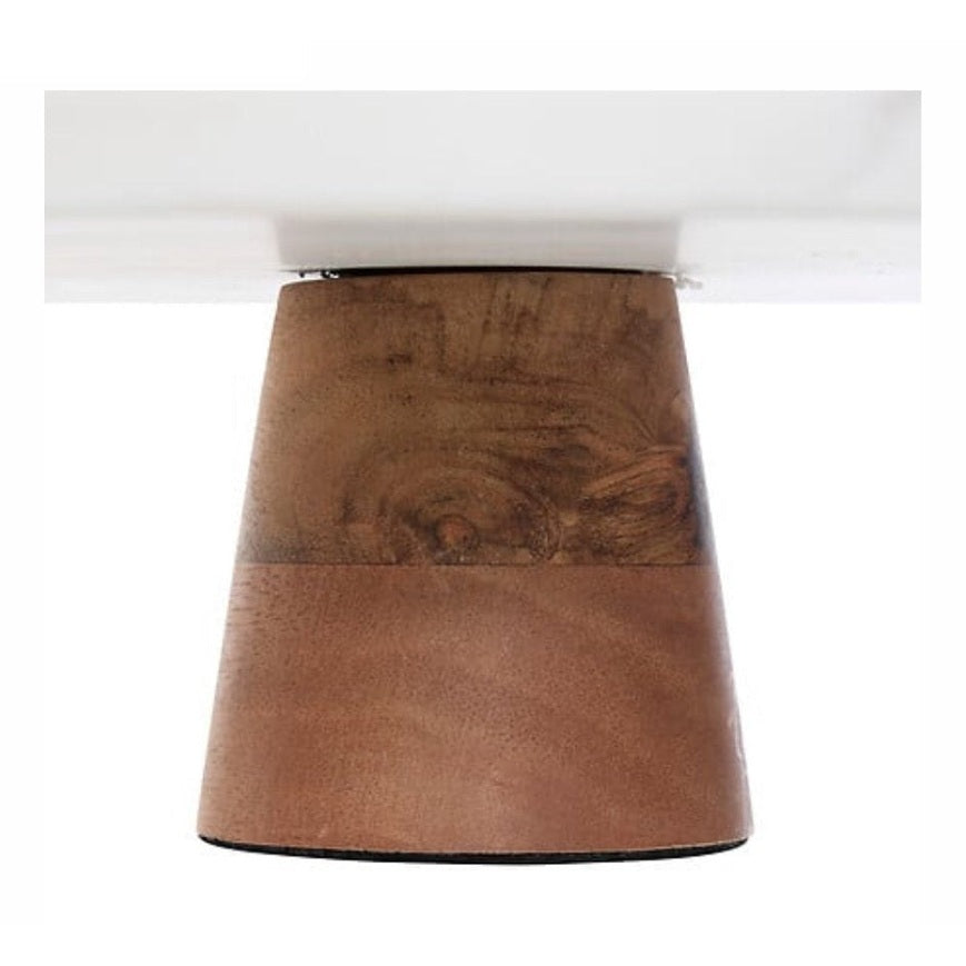 Marmeren Taartstandaard - Diameter 25 cm - Luxe Taartplateau en Serverschaal - Ronde Taarthouder - MODESTNOVA