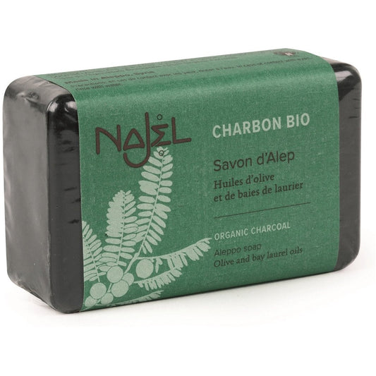 Najel - Aleppo Soap met actieve houtskool - 100gr