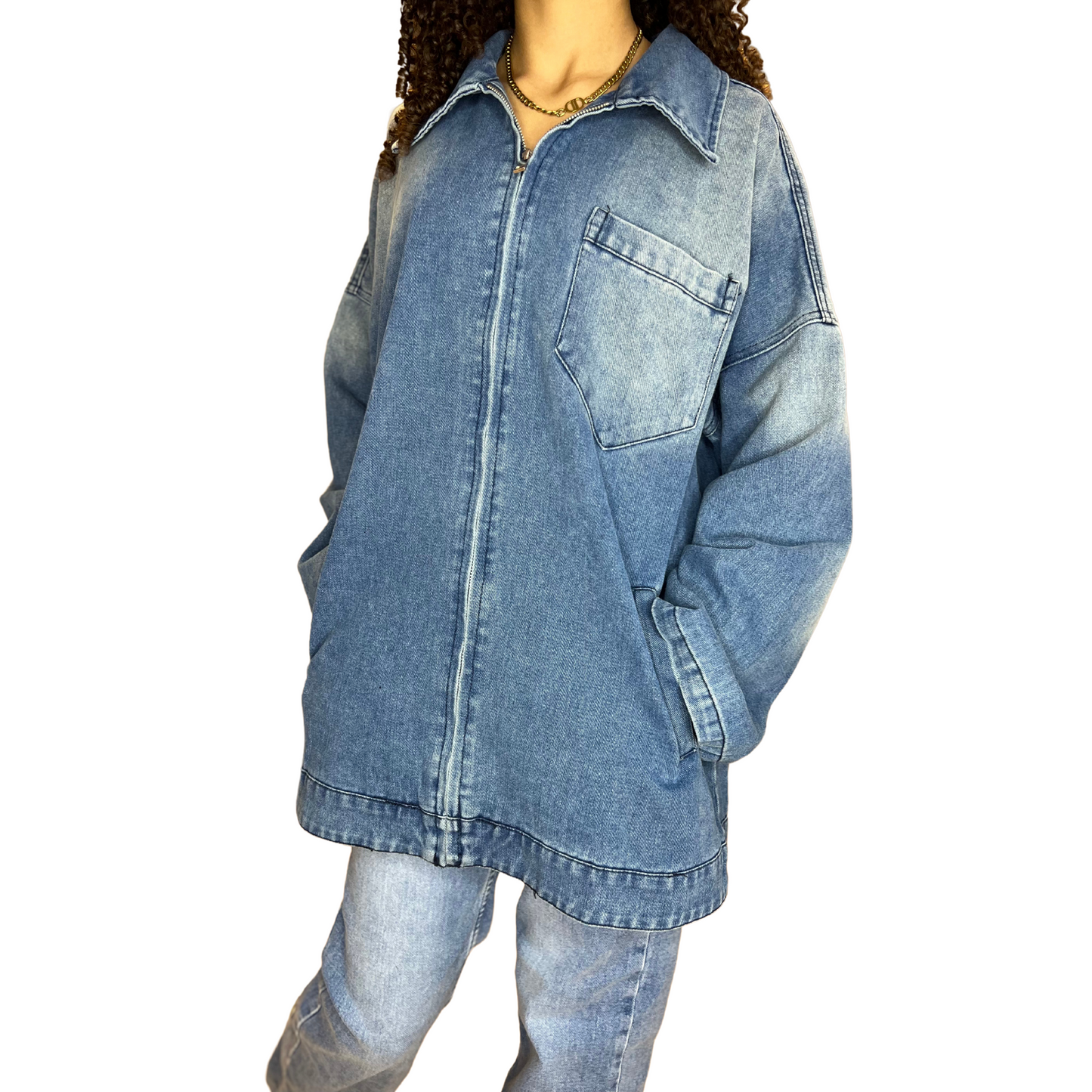 Oversized Demin Jacket