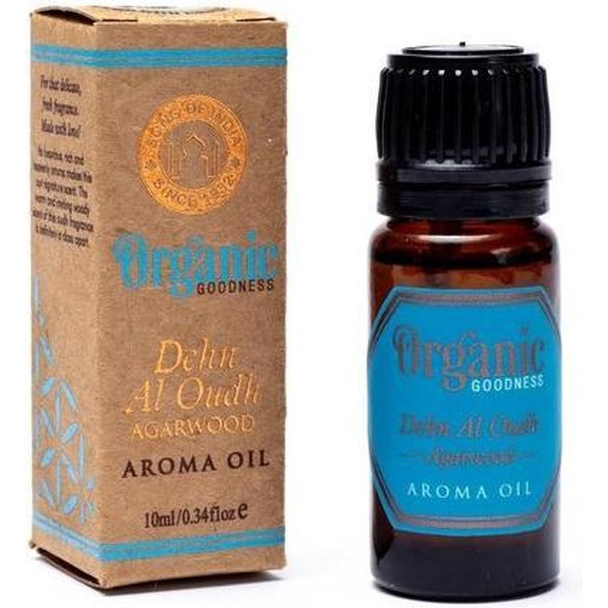 Organic Goodness Aroma Olie Dehn Al Oudh Agarhout (10 ml)