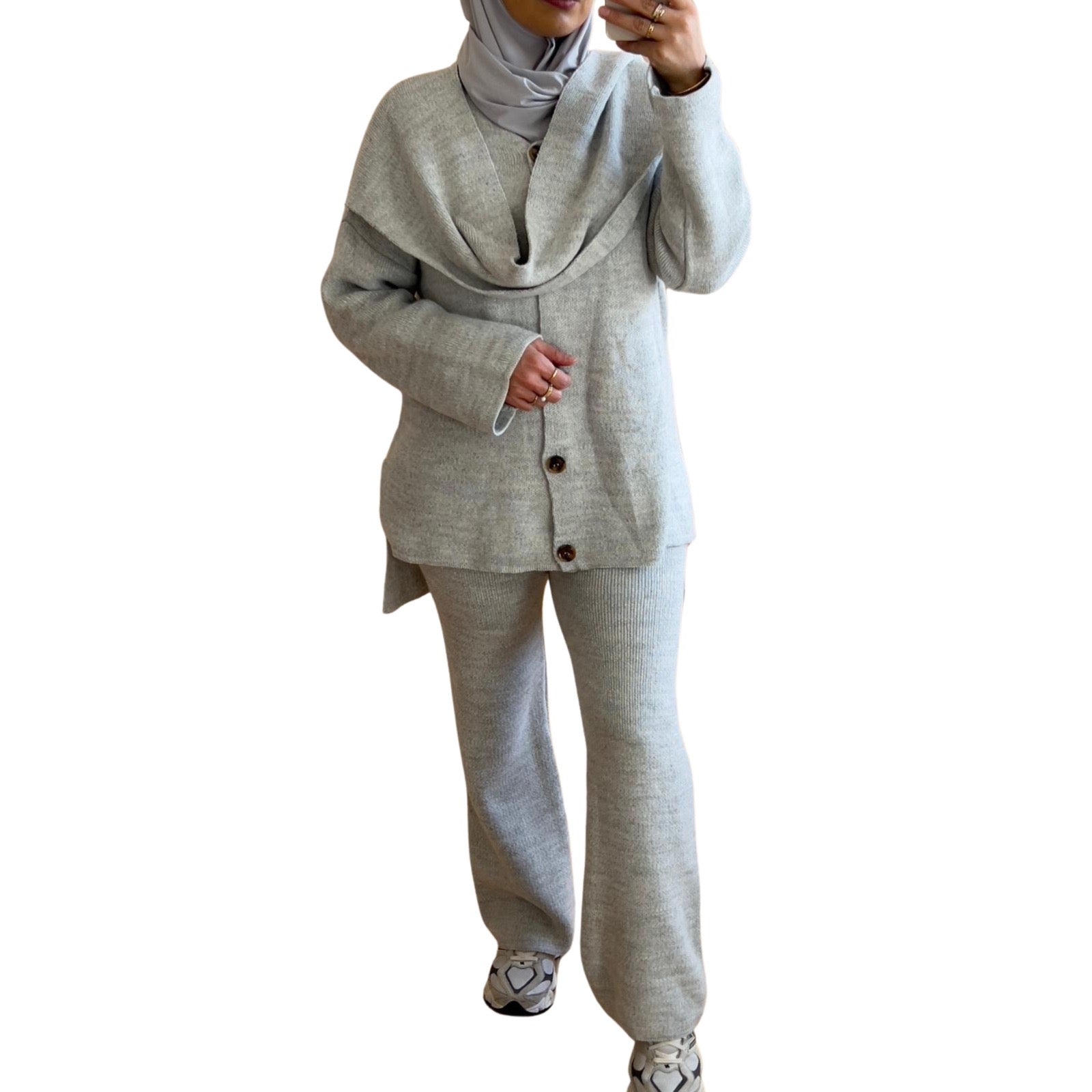 SISI Twinset - Lichtgrijs - MODESTNOVA