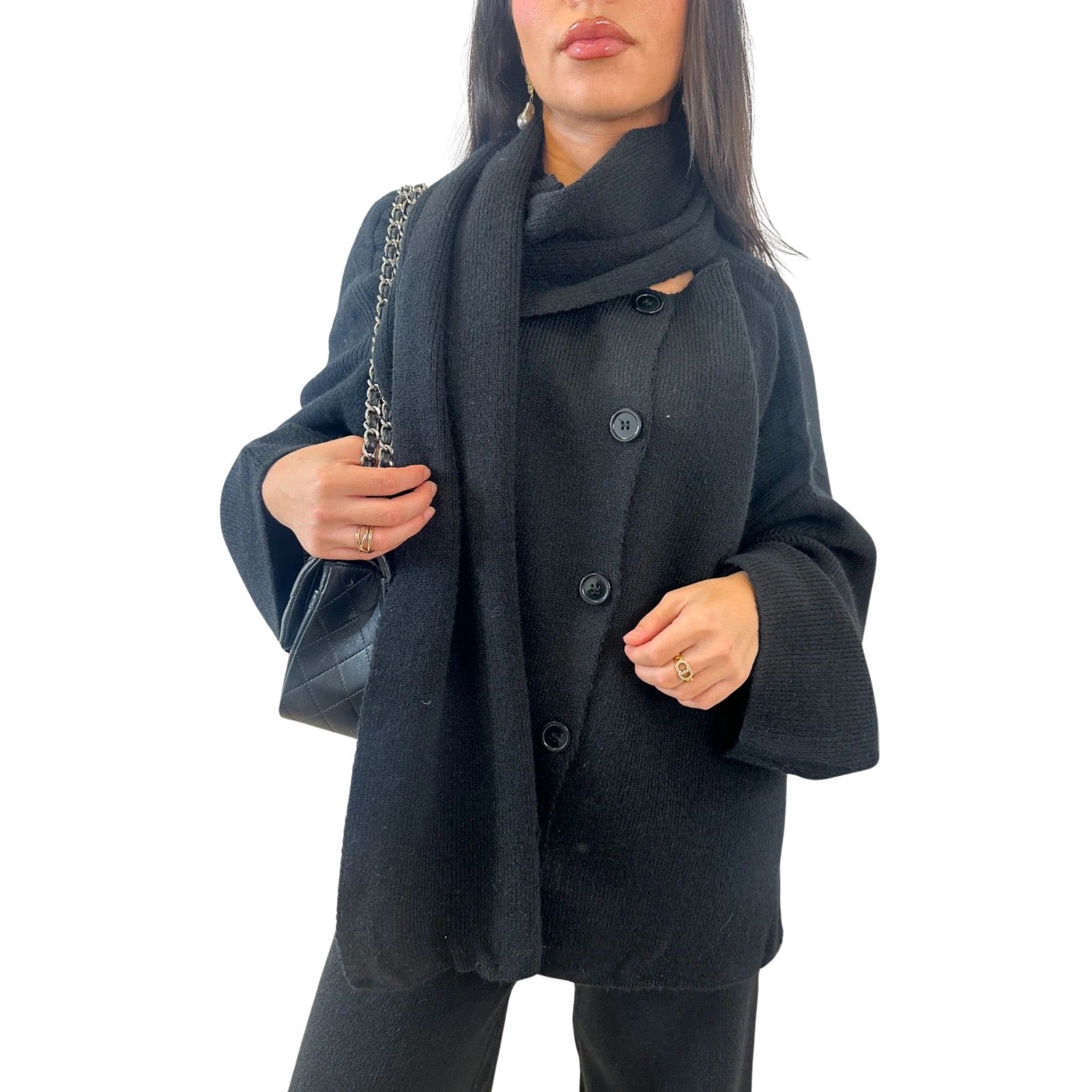 SISI Twinset - Zwart - MODESTNOVA