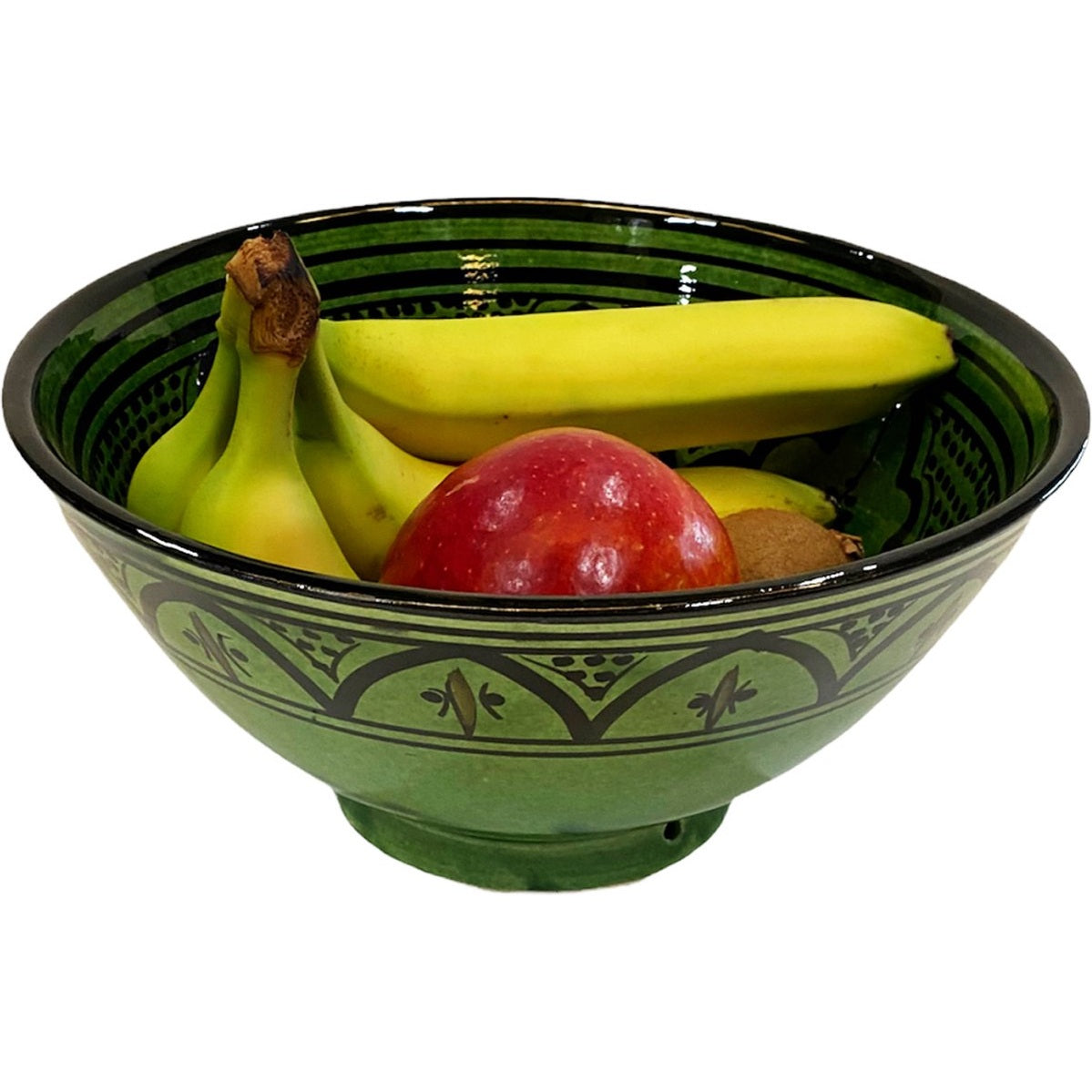 Saladeschaal - fruitschaal - serveerschaal- Handgemaakt Marokkaanse aardewerk