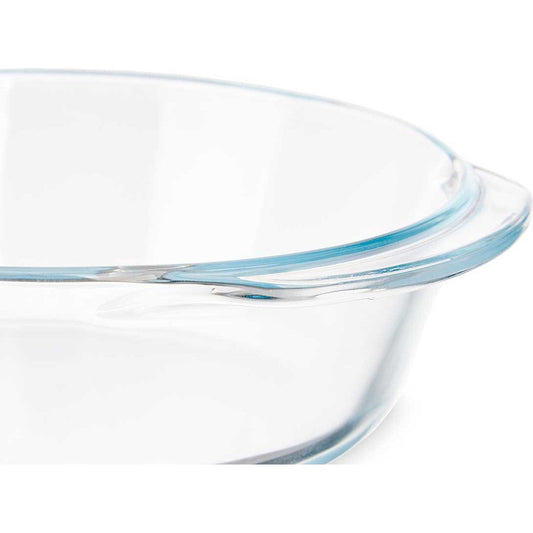 Secret de Gourmet - Ovenschaal rondу - Transparant glas 800ml