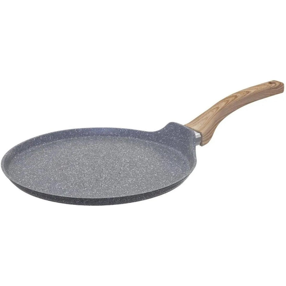 Secret de Gourmet - Pannenkoekenpan - Alle kookplaten/warmtebronnen geschikt - grijs - Dia 28 cm