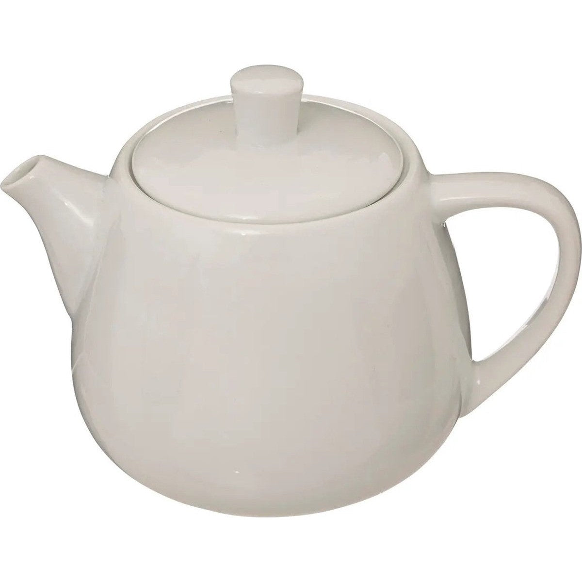 Secret de Gourmet Theepot Cameron - 1000 ml - keramiek - wit - deksel/handvat - theekan