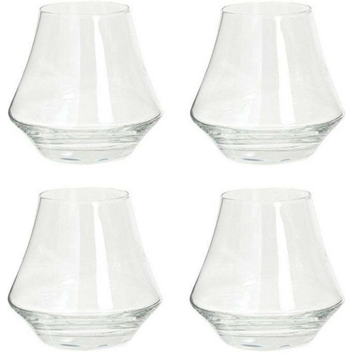 Secret de Gourmet - Whisky glazen - 4x - transparant - 290 ml