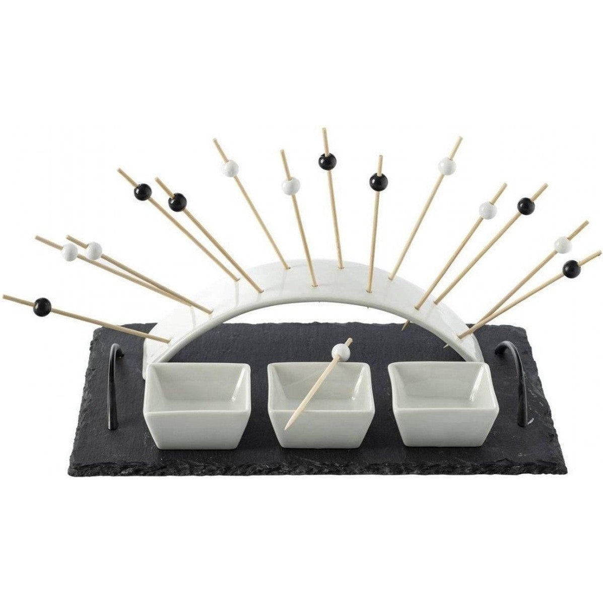 Serveerset - snacks en lichte gerechten - 5-delig