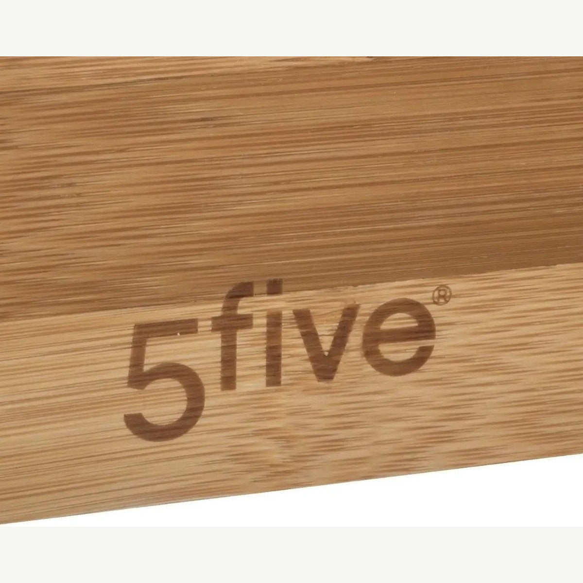 Set van 4x stuks bamboe ladekast/keukenspullen/kantoor vakjes/sorteerbakjes 38 x 8 x 7 cm