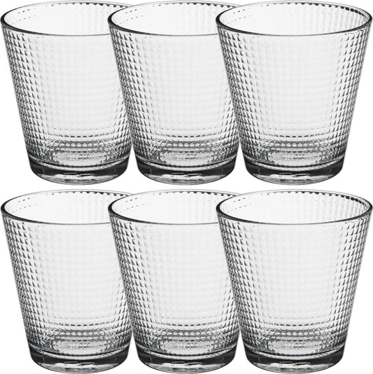 Set van 6x stuks water/sap glazen Benit 250 ml van glas - Drinkglazen - Waterglazen